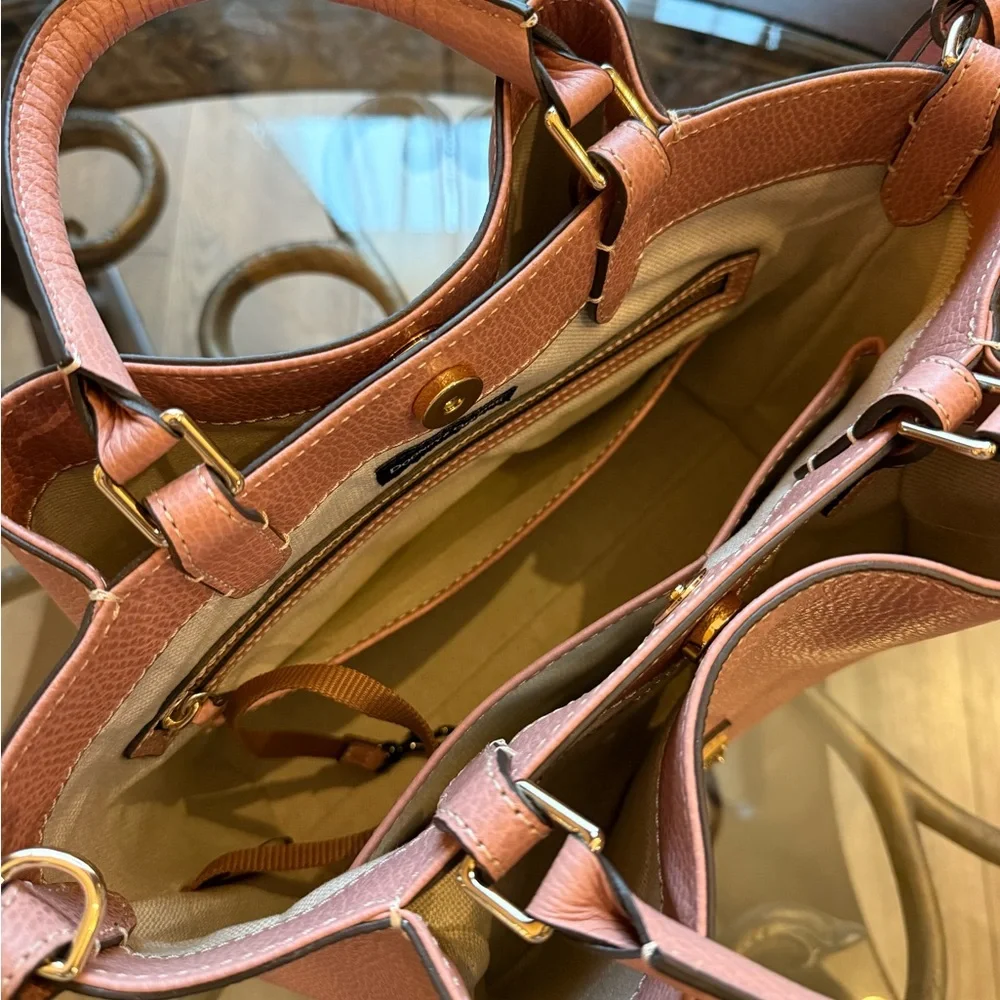 Dooney & Bourke Leather Tote Bag - Picture 2 of 4